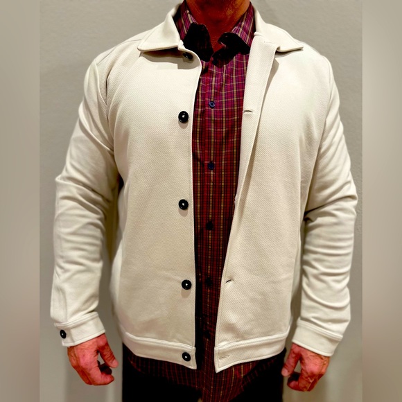 SELECTED HOMME XXL Hybrid Jacket • Beige - Picture 1 of 4